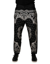 Dolce & Gabbana Black Bandana Cotton Skinny Denim Jeans -   -  Dolce & Gabbana.